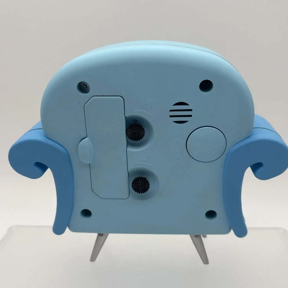 VTG Sanrio Hello Kitty Blue Angel 2001 Couch Collectible Mini Alarm Clock Rare
